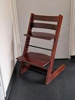Stokke Tripp Trapp kinderstoel NIEUW MODEL walnut, Ophalen, Zo goed als nieuw, Meegroeistoel, Aanschuifbaar