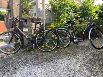 Deux vélos de dames en bon état., Enlèvement, Utilisé, Vitesses