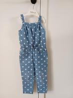 Blauwe salopette met hartjes Primark maat 86, Gebruikt, Broekje, Meisje, Ophalen of Verzenden