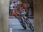 wielerposter team mapei  johan museeuw, Gebruikt, Verzenden