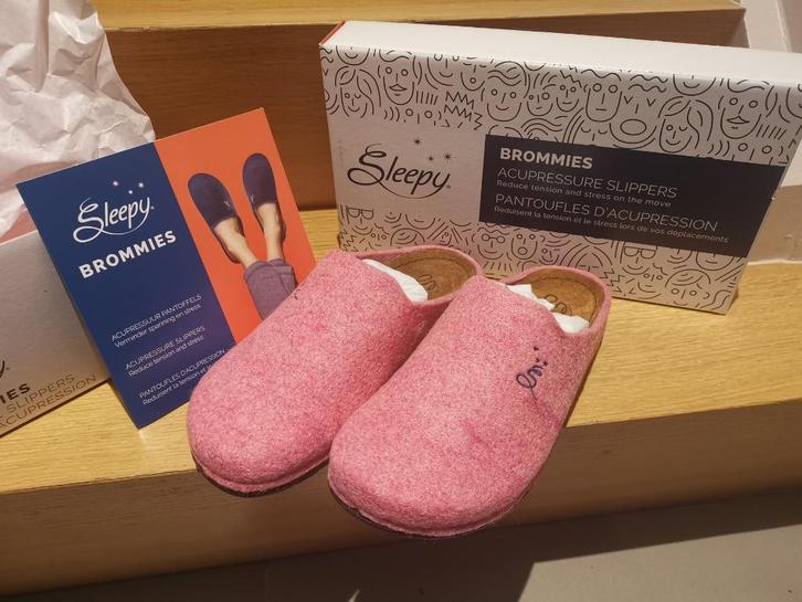 Damespantoffels Sleepy Brommies Roze maat 38, Kleding | Dames, Schoenen, Nieuw, Pantoffels of Sloffen, Roze, Ophalen