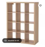Meubles Kallax 12 compartiments, Huis en Inrichting, Ophalen, 100 tot 150 cm, 100 tot 150 cm, Eikenhout