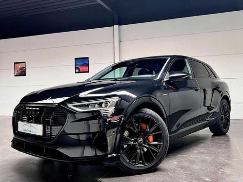 Audi e-tron 55 quattro S line / ALL Black m. 2023 (bj 2022), Auto's, Audi, Bedrijf, Te koop, e-tron, ABS, Achteruitrijcamera, Airbags