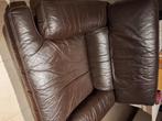 Lederen club zetel, Ophalen, Gebruikt, Eenpersoons, Minder dan 150 cm