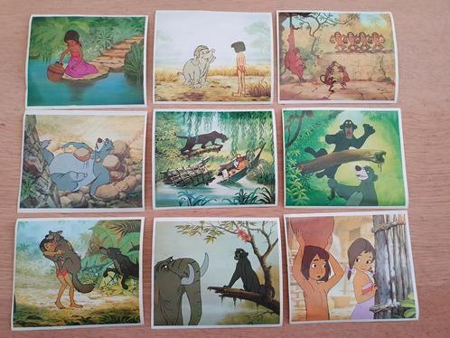 Prentjes uit Jungle Boek (Lesieur-Cotelle) uit 1967, Verzamelen, Disney, Gebruikt, Plaatje of Poster, Overige figuren, Ophalen of Verzenden
