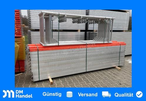 Complete aluminium steiger van 105m², Doe-het-zelf en Bouw, Steigers, Nieuw, Gevelsteiger, 5 meter of hoger, Verzenden