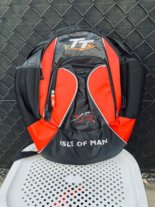 Mooie originele rugzak TT races Isle of man, Motoren, Accessoires | Koffers en Tassen, Nieuw, Ophalen of Verzenden