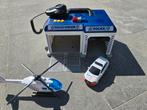 Police station voor helikopter en wagen met geluidsmodule, Ophalen of Verzenden, Gebruikt
