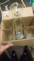 6 Carlsberg-glazen, Verzamelen, Ophalen of Verzenden, Zo goed als nieuw