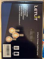 3-flame vintage ceiling lamp, Huis en Inrichting, Ophalen, Nieuw, E27 (groot), Gloeilamp