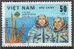Vietnam 1983 - Yvert 413 - Dag van de ruimtevaart (ST), Postzegels en Munten, Verzenden, Gestempeld