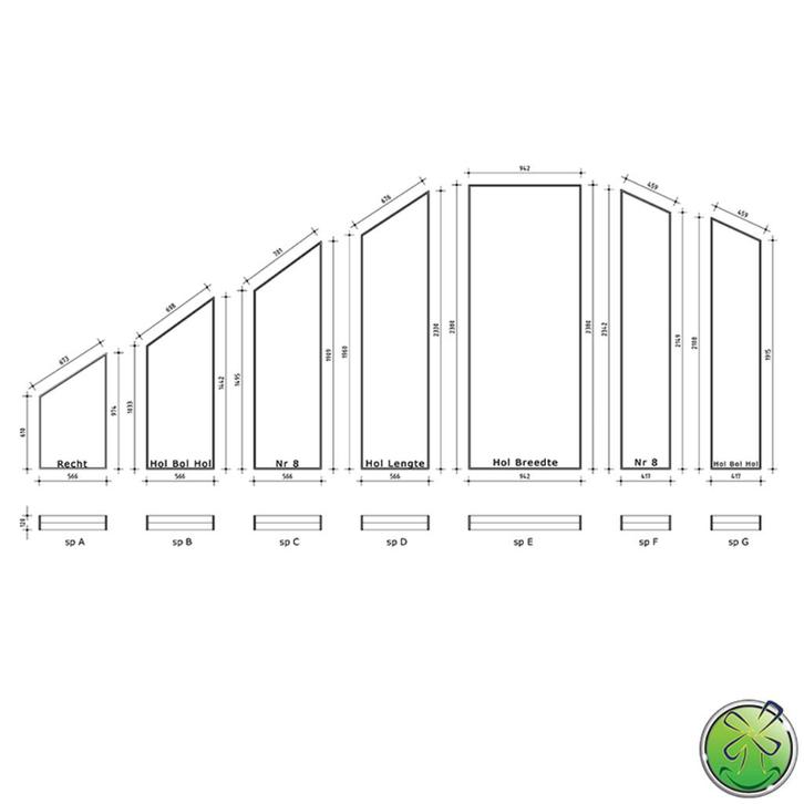 Uniek project Euromast (KJH Euromast), Huis en Inrichting, Woonaccessoires | Spiegels, Nieuw, Rechthoekig, Ophalen of Verzenden