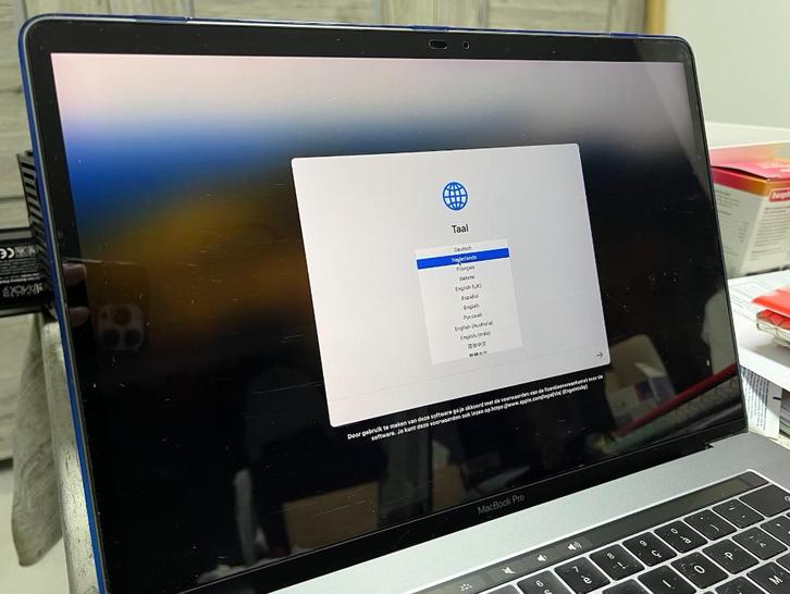 macbook pro touch bar retina, Computers en Software, Apple Macbooks, Gebruikt, MacBook Pro, 15 inch, 2 tot 3 Ghz, 256 GB, 16 GB