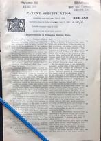 Ronquieres - Fauquez  brevet des verreries 1930, Enlèvement ou Envoi