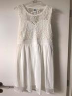 Robe Vero Moda blanche avec dentelle neuve, taille L, Vero Moda, Neuf, Blanc