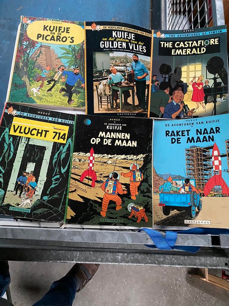 Kuifje strips, Plusieurs BD, Enlèvement, Comme neuf, Herge