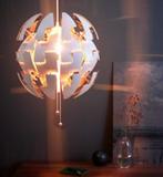 IKEA PS 2014 Hanglamp - Wit/Koperkleur 35 cm, Ophalen, Zo goed als nieuw, Metaal, 75 cm of meer