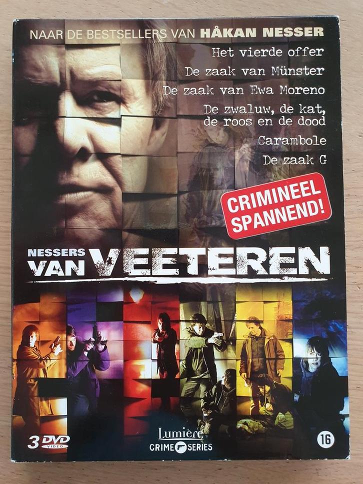 Nessers Van Veeteren "Crimineel spannend !", Cd's en Dvd's, Dvd's | Tv en Series, Gebruikt, Thriller, Boxset, Vanaf 16 jaar, Ophalen of Verzenden