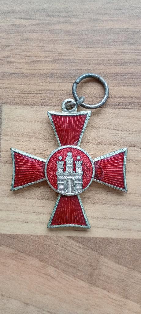 Médaille hanséatique allemande ww1, Collections, Objets militaires | Général, Autres, Enlèvement ou Envoi