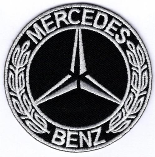 Mercedes Benz stoffen opstrijk patch embleem #1, Verzamelen, Automerken, Motoren en Formule 1, Nieuw, Verzenden