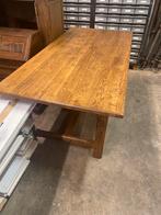 eikenhouten tafel te koop van boerderijmeubilair, Ophalen, Zo goed als nieuw