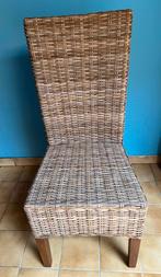 Stoelen, Huis en Inrichting, Stoelen, Ophalen, Bruin, Riet of Rotan, Zo goed als nieuw