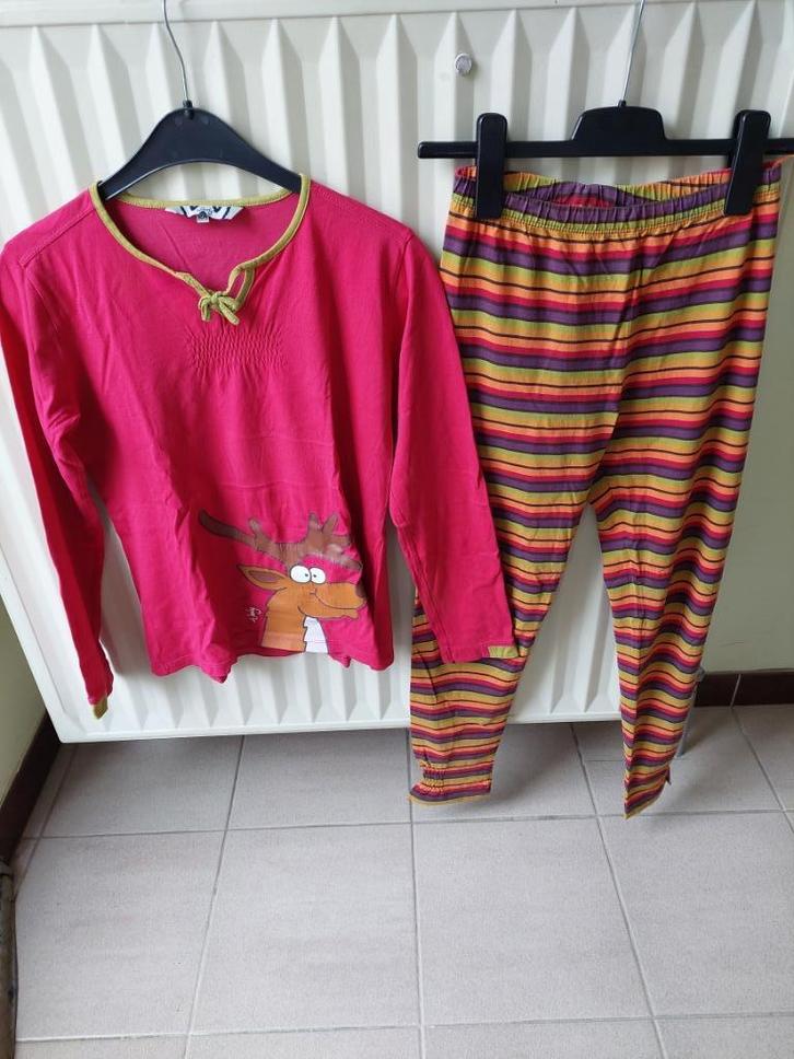 Woody meisjes pyjama maat 152 / 12 jaar, Kinderen en Baby's, Kinderkleding | Maat 152, Gebruikt, Meisje, Nacht- of Onderkleding