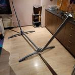 Grijze standaard voor hangmat met wiel, Ophalen, Binnen, Met standaard