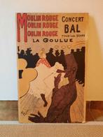 Poster op blok - Moulin Rouge, Ophalen, Gebruikt, Rechthoekig Staand, Overige onderwerpen