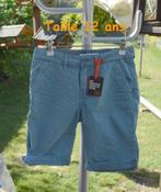 bermuda , short bleu , 12 ans, Ophalen of Verzenden, Nieuw, Jongen of Meisje, Broek
