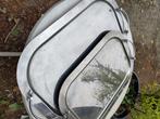 2 grote Inox plateaus, Huis en Inrichting, Ophalen, Inox