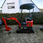 Te huur minigraver, 1.7Ton., Zakelijke goederen, Machines en Bouw | Kranen en Graafmachines, Ophalen of Verzenden