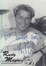 (m36) Rudy Meyns, gesigneerde promotiefoto, Collections, Envoi, Utilisé