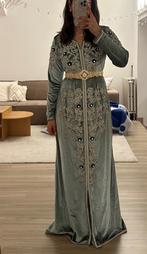 Kaftan Velvet, Zo goed als nieuw, Grijs, Onder de knie, Ophalen