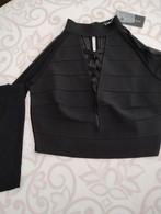 Zwarte blouse met lange mouwen New Look maat 38, Ophalen of Verzenden, Nieuw, Maat 38/40 (M)