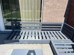 lounge met bijzettafel & kussens, Ophalen, 5 zitplaatsen, Bank, Aluminium