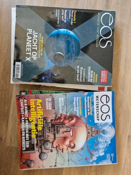 12 eos magazines (wetenschap, technologie, natuur), Boeken, Tijdschriften en Kranten, Zo goed als nieuw, Ophalen of Verzenden