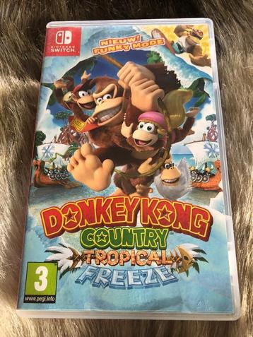 Nintendo Switch Donkey Kong Country Tropical Freeze beschikbaar voor biedingen