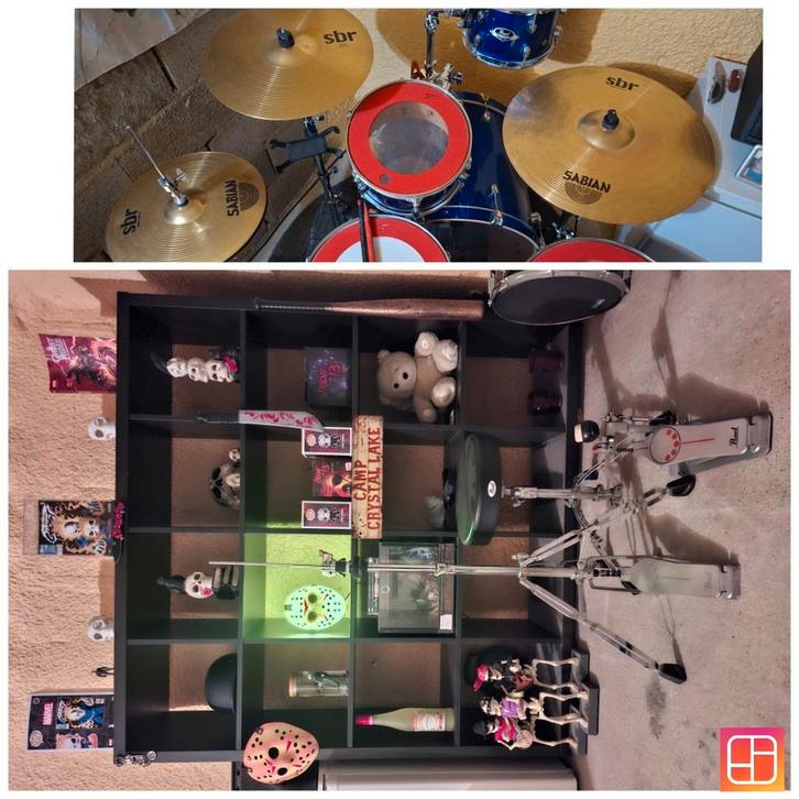 Pearl hardware /sabian cymbals set, Muziek en Instrumenten, Drumstellen en Slagwerk, Zo goed als nieuw, Pearl, Ophalen