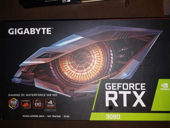 GeForce RTX 3080 WaterForce
PC de jeu Waterforce WB 10G
Pouv, Informatique & Logiciels, Refroidisseurs d'ordinateur, Comme neuf