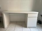 MALM bureau ikea, Huis en Inrichting, Bureaus, Ophalen, Zo goed als nieuw, Bureau