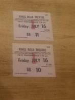 2 tickets van The Rocky Horror Show, Twee personen, Juli, Rock of Poprock