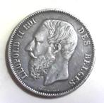5 Francs - Léopold II small head 1873, Postzegels en Munten, Munten | België, Zilver, Ophalen of Verzenden, Losse munt, Zilver