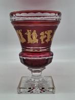 Vaas 'Danse de Flore', gesigneerd Val St. Lambert, Antiek en Kunst, Ophalen of Verzenden