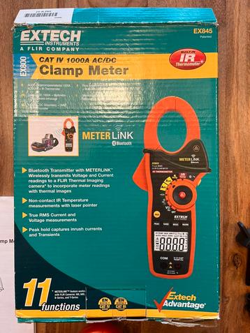 EXTECH infraroodmultimeter en -thermometer beschikbaar voor biedingen