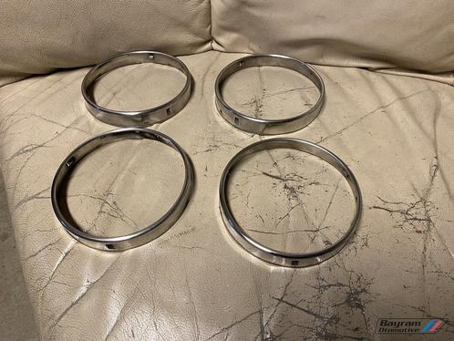 Bmw chromen koplampringen E30 E34 E32 koplamp 5-serie 8-seri, Auto-onderdelen, Verlichting, BMW, Gebruikt, Ophalen of Verzenden