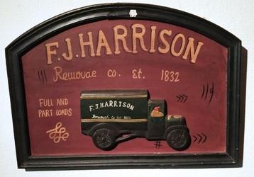 Houten kader transport FJ Harrison beschikbaar voor biedingen