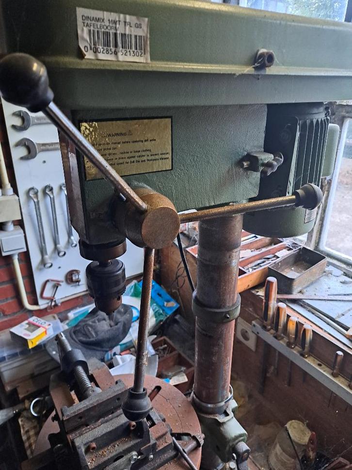 kolomboormachine, Doe-het-zelf en Bouw, Gereedschap | Boormachines, Gebruikt, Kolomboormachine, 400 tot 600 watt, Variabele snelheid