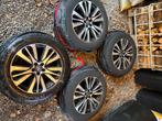 4 originele velgen +4 Michelin Renault Espace-banden, Auto-onderdelen, Banden en Velgen, Gebruikt, 235 mm, All Season, Band(en)