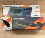 Gaming set Steelseries, Informatique & Logiciels, Claviers, Clavier gamer, Azerty, Enlèvement, Utilisé